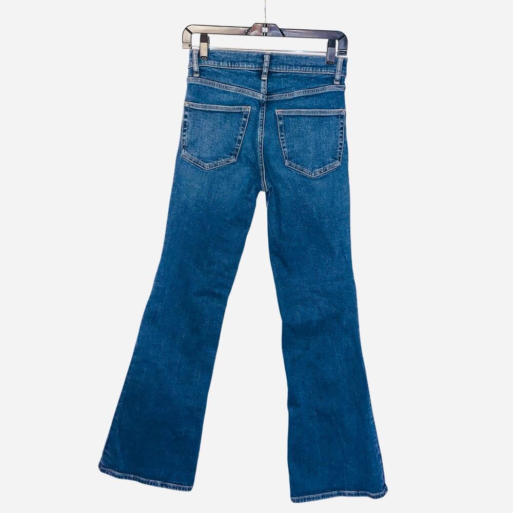 Lover + Friends Revolve River Low Rise Stretch Ultra Flare Jeans Verona 25 - Picture 11 of 12